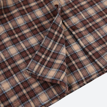 Y2K Casual Plaid Shirt