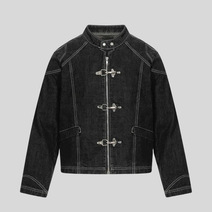 Y2K Clasp Denim Jacket