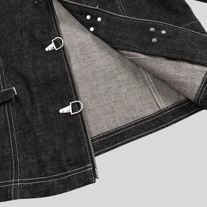 Y2K Clasp Denim Jacket