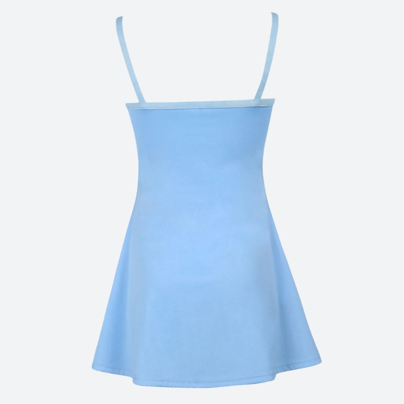 Y2K Colorful Mini Dress