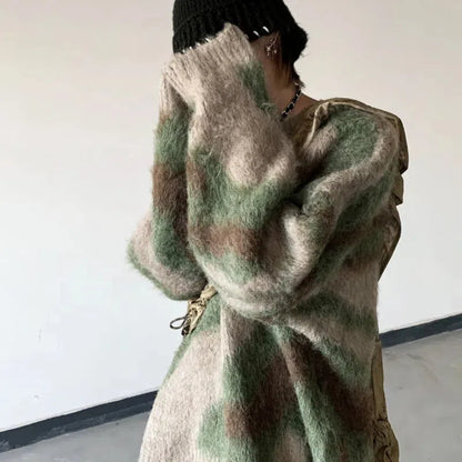Y2K Colorful Sweater
