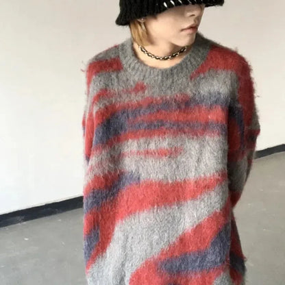 Y2K Colorful Sweater
