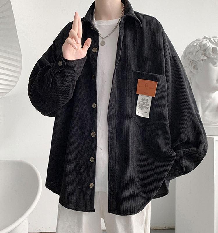 Y2K Corduroy Shirt