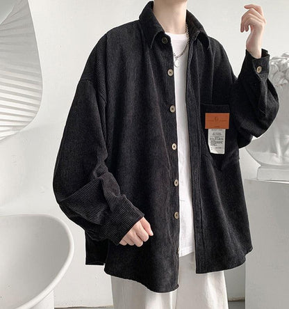 Y2K Corduroy Shirt