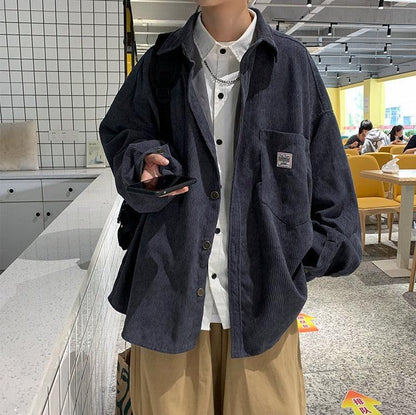 Y2K Corduroy Shirt