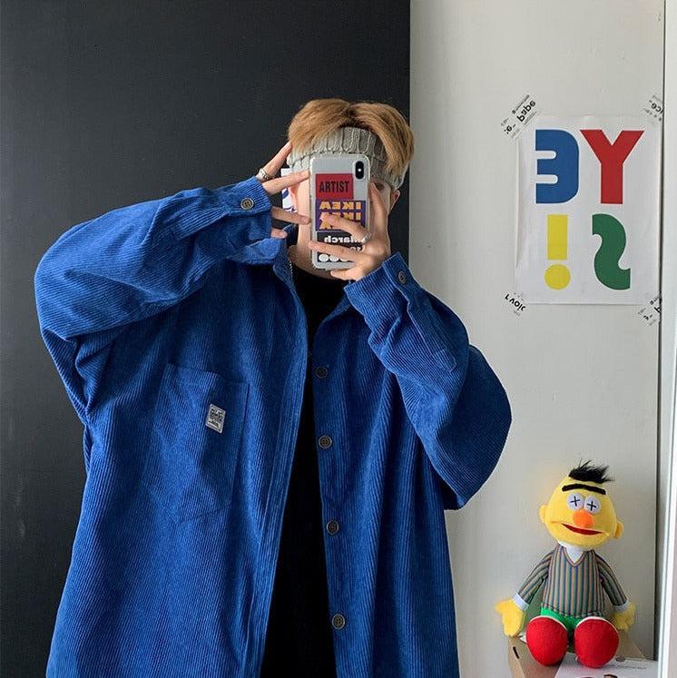 Y2K Corduroy Shirt