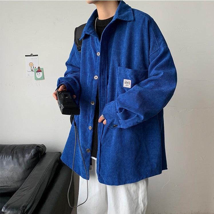 Y2K Corduroy Shirt