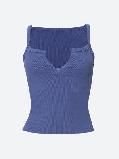 Y2K Corduroy Tank Top