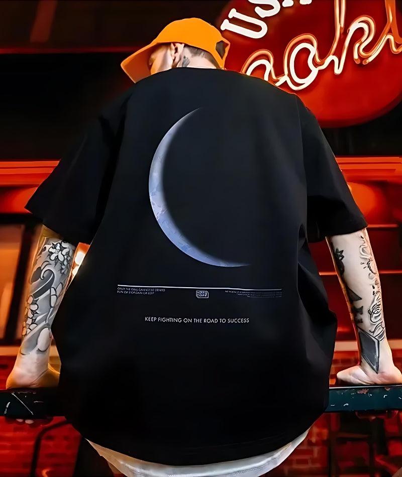 Y2K Crescent Moon Tee
