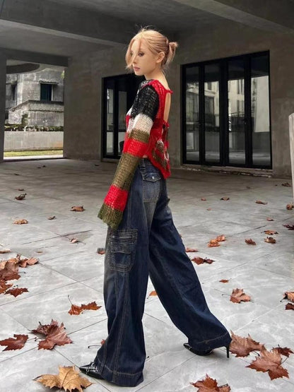 Y2K Crochet Sweater