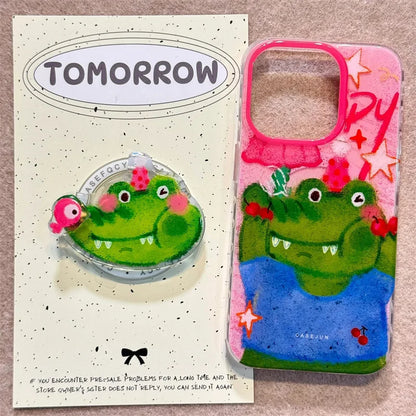 Y2K Crocodile Phone Case