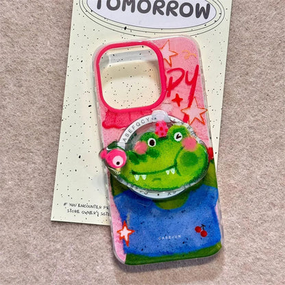 Y2K Crocodile Phone Case