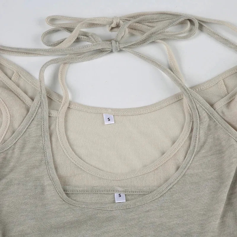 Cut-Out Crop Top