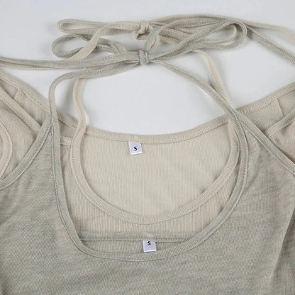Cut-Out Crop Top
