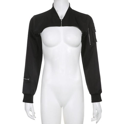 Y2K Cyber Bolero Jacket