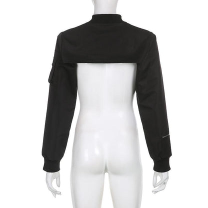 Y2K Cyber Bolero Jacket