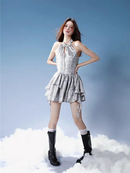 Y2K Cyber Mini Dress
