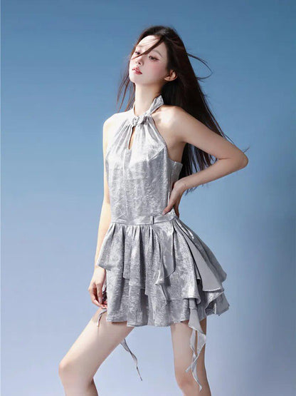 Y2K Cyber Mini Dress