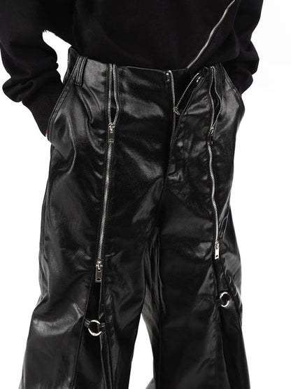 Y2K Cyber Parachute Pants