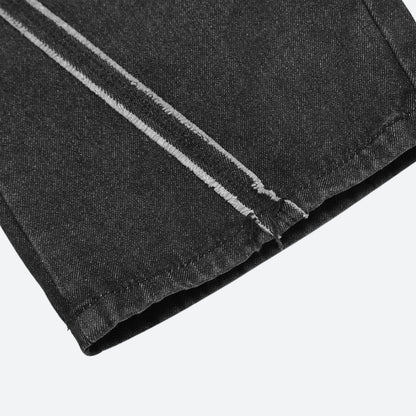 Y2K Cyber Patchwork Jeans