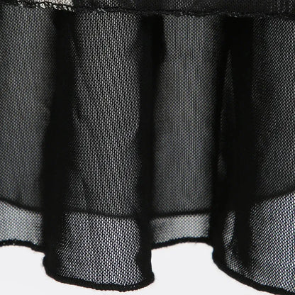 Y2K Dark Fairy Midi Skirt