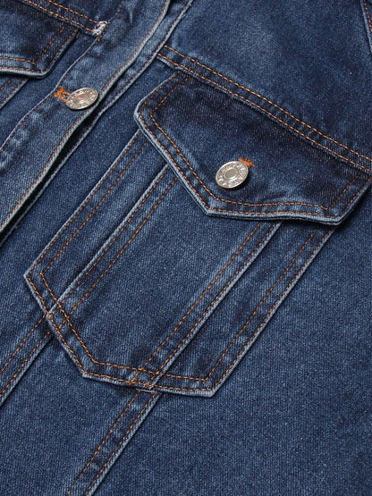 Y2K Denim Jacket & Skirt Two Piece Set