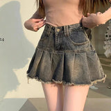 Denim Mini Skirt