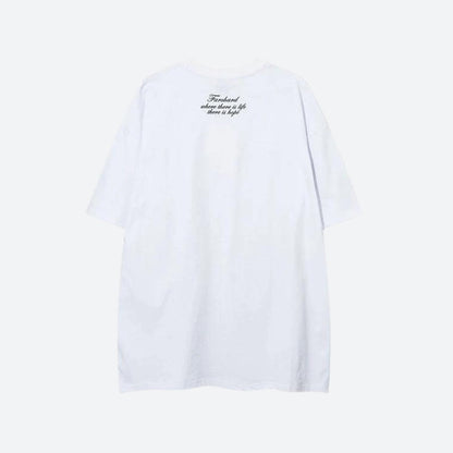 Y2K Denim Star Patchwork Tee