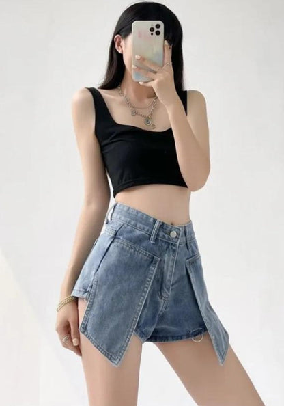 Y2K Detachable Straight Leg Jeans