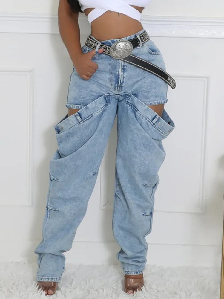 Y2K Double Waisted Jeans