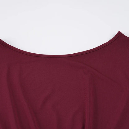 Y2K Draped Lace Top
