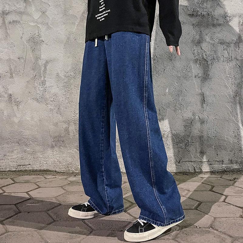 Y2K Drawstring Baggy Jeans