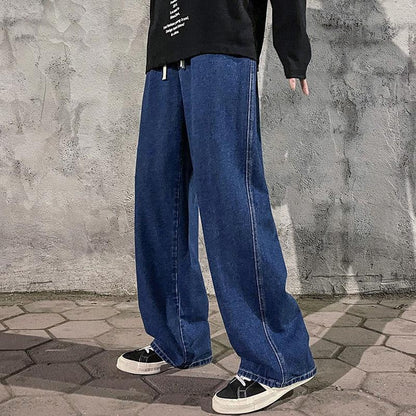 Y2K Drawstring Baggy Jeans