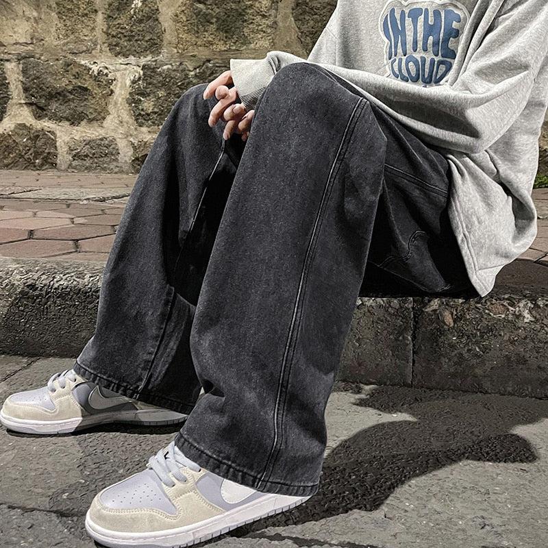 Y2K Drawstring Baggy Jeans