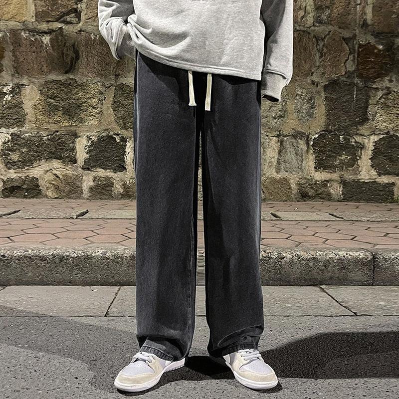 Y2K Drawstring Baggy Jeans