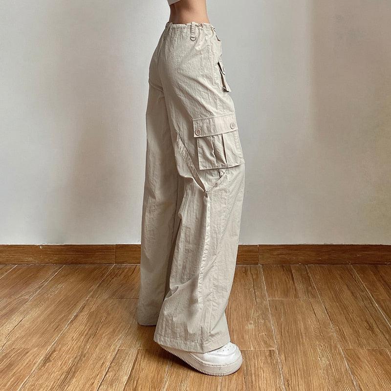 Y2K Drawstring Cargo Pants