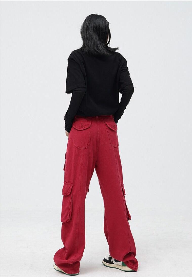Y2K Drawstring Cargo Pants