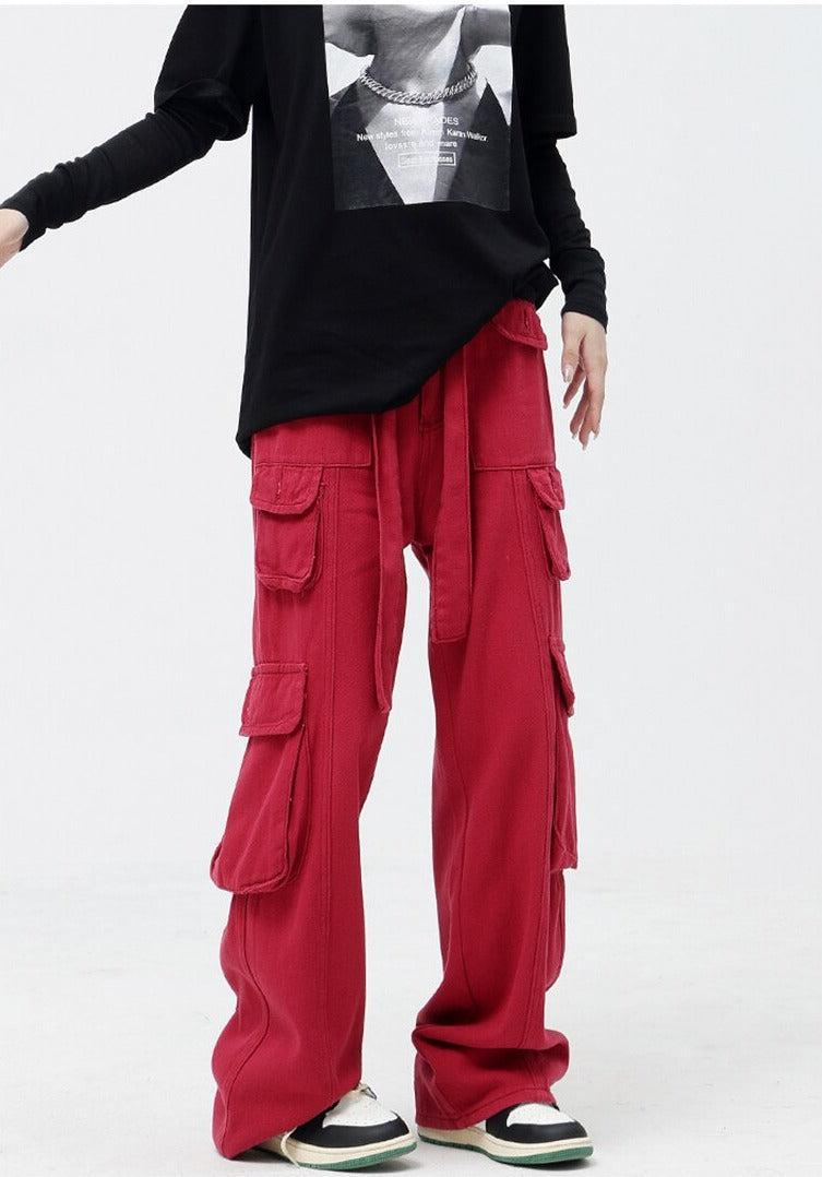 Y2K Drawstring Cargo Pants