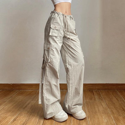Y2K Drawstring Cargo Pants