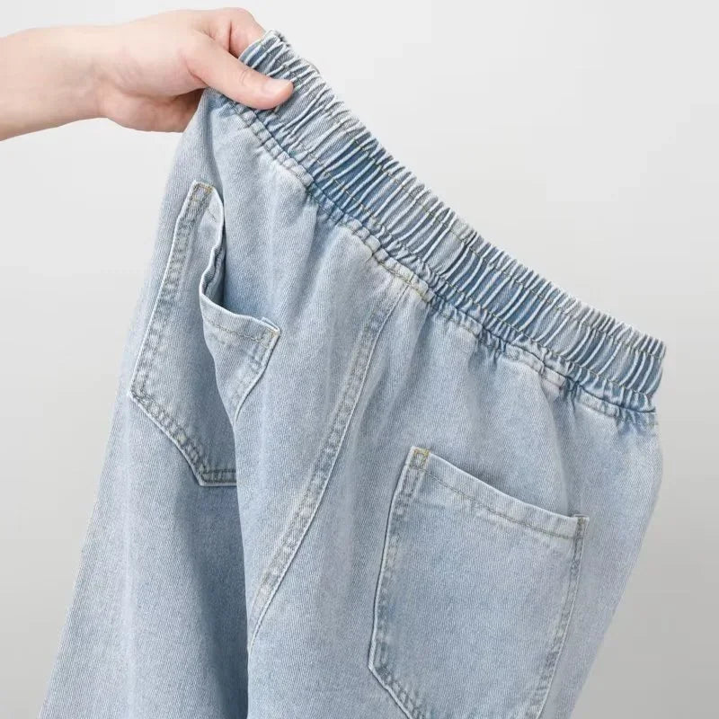 Y2K Drawstring Denim Pants