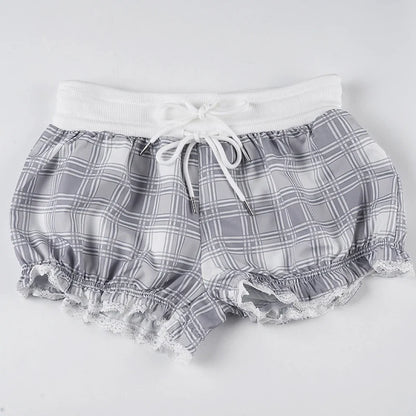 Y2K Drawstring Mini Shorts