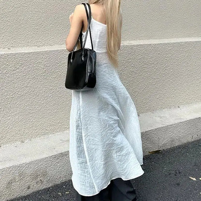 Y2K Dress-Like Strap Top