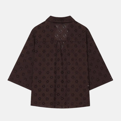 Y2K Eyelet Shirt