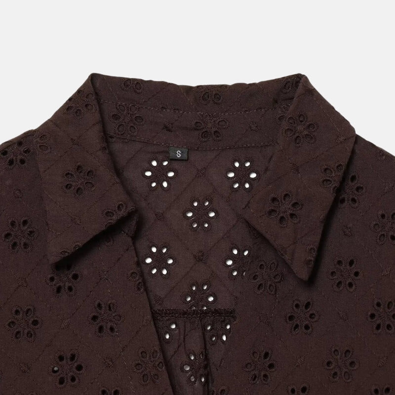 Y2K Eyelet Shirt