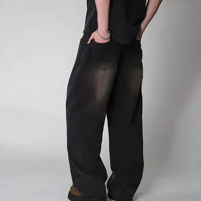 Y2K Faded Baggy Jeans