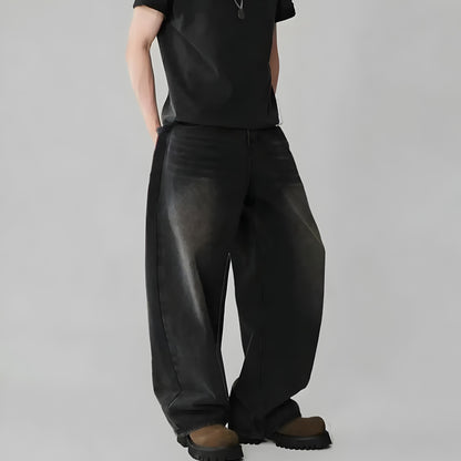 Y2K Faded Baggy Jeans