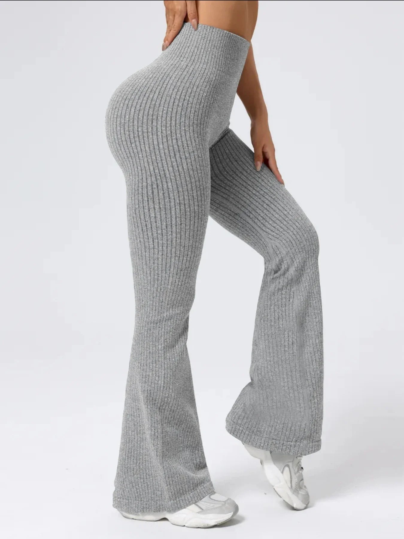 Y2K Flare Knit Pants