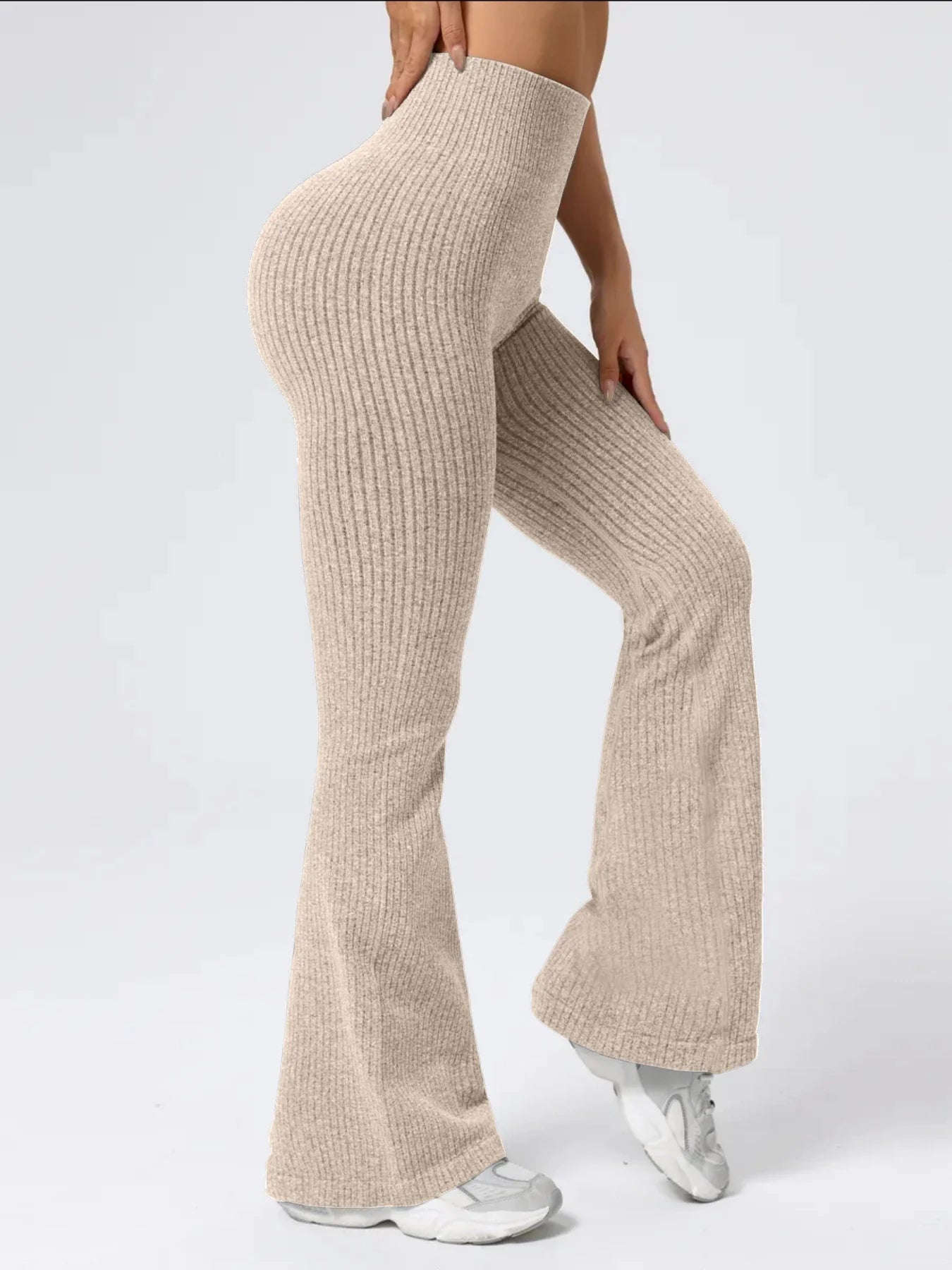 Y2K Flare Knit Pants
