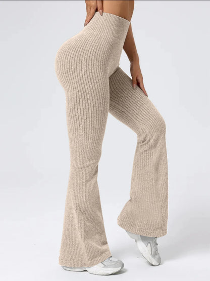 Y2K Flare Knit Pants