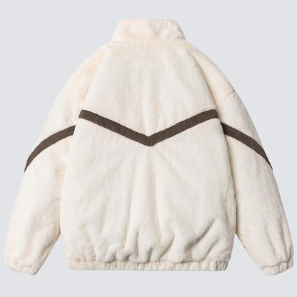 Y2K Fleece Zip-Up Jacket